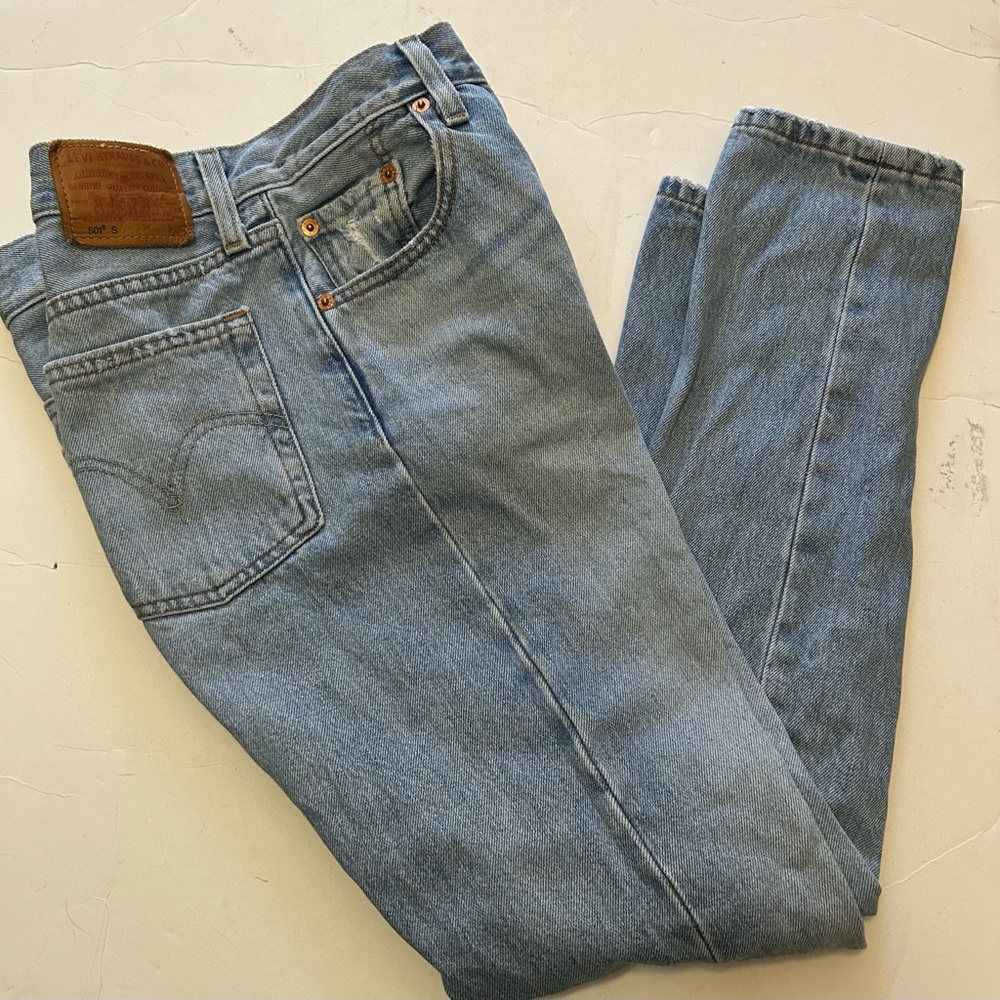 Vintage Levi’s 501!Jeans Premium San Francisco, Ca S Skinny W 25 L 28